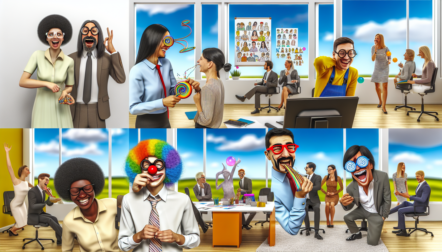 "Laugh Your Way to a Better Office: 10 Ways Humor Can Improve Your Workplace Environment"