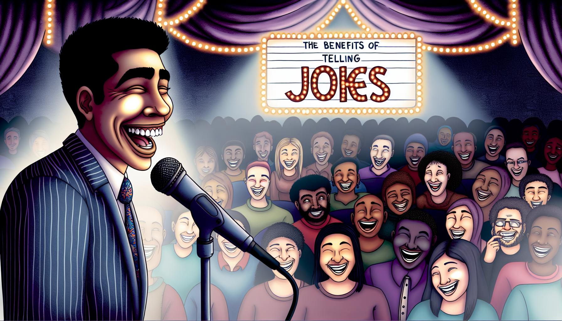 "Laugh Your Way to Confidence: The Benefits of Telling Jokes"