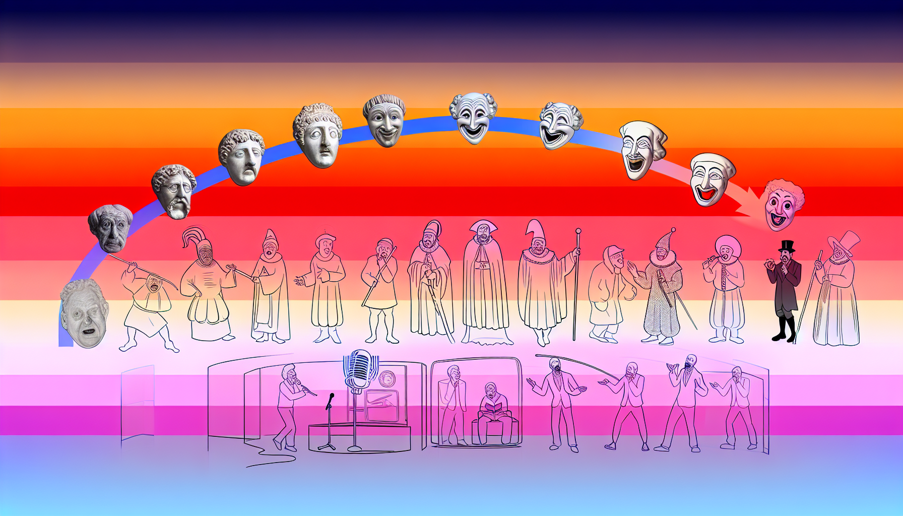 From Punchlines to Punching Up: The Evolution of Comedy Through the Ages